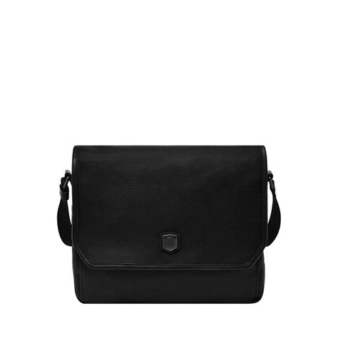 Buy Fossil Women's Hayes Black Courier Bag MBG9628001 at Amazon.in