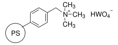Hydrogentungstate, polymer-supported macroporous, 16-50 mesh, extent of ...