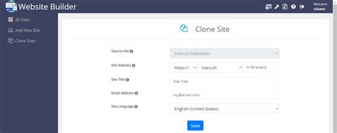 Clone Website Examples 的图像结果