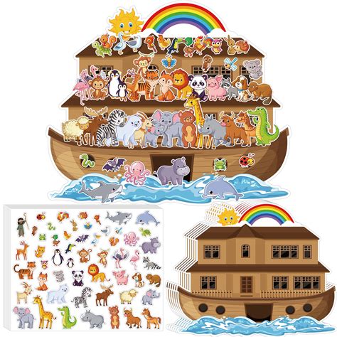 Noahs Ark Animals Clip Art Sizzix Bigz XL Die Noah's Ark W/Animals