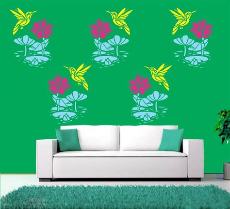Revice Wall art Stencil Painting for Home (size 16x24 inches) DIY Wall ...