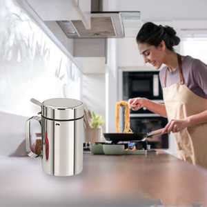 VISAXMI® Oil Dispenser 1 Liter (1000ml) Stainless Steel | Oil Container ...