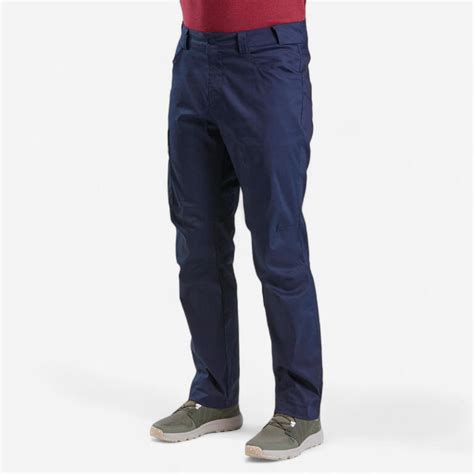 Buy Mens Hiking Pant NH100 Navy Blue Online | Decathlon