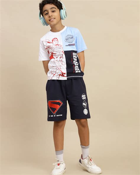 Superman Printed Regular Fit Tshirt For Boys – Kidsville