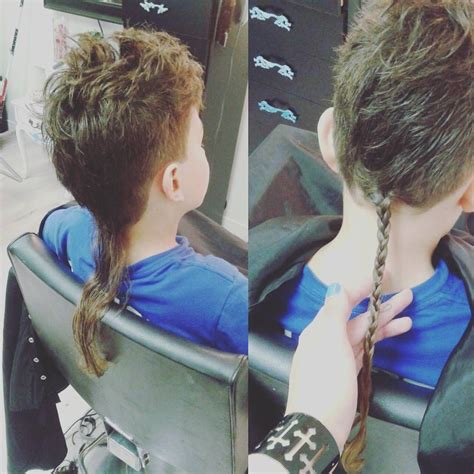 #rattail #braidedrattail #rattailboy rattail braid | Boys haircuts ...
