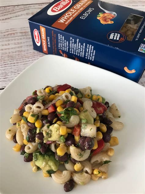 Whole Grain Barilla Pasta Salad - The Healthy Voyager
