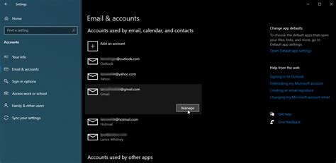 Emails Accounts On Computer 的图像结果