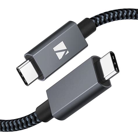 IVANKY 100W USB C to USB C Cable, 3.3ft USB C 3.1 Gen 2 Cable Fast ...