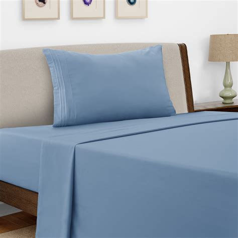 Lux Decor Collection Twin XL Sheet Set - Brushed Microfiber 3 Piece Bed ...