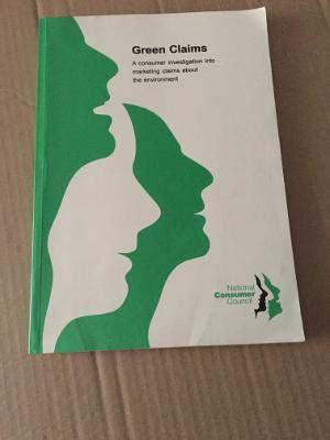 Buy Consumer Investigation into Marketing Claims About the Environment ...