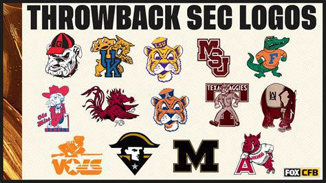 Sec Team Logos