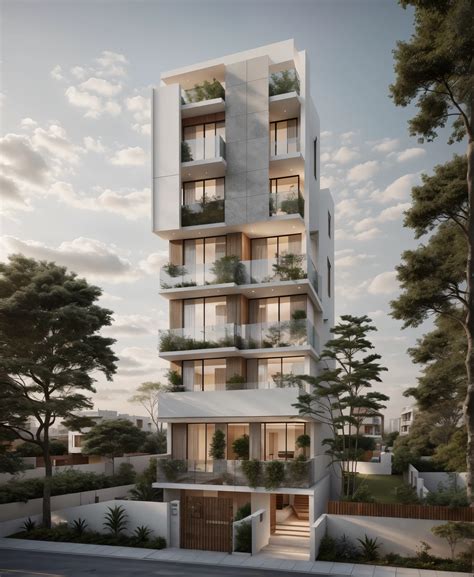 مبنى مرتفع به شرفات في قمته - SeaArt AI