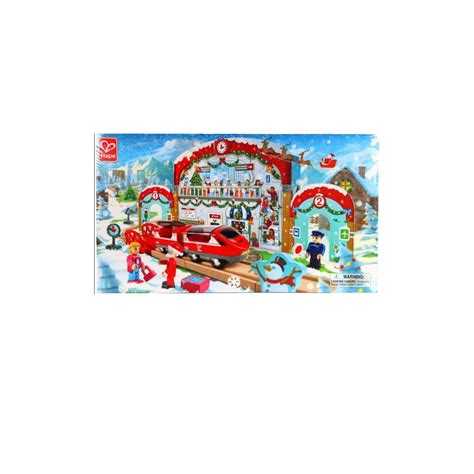 Hape Christmas Railway Railway Advent Calendar Wood 24 pc - Ace Hardware