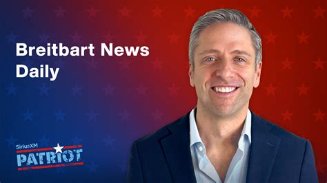Mike Slater Hosts 'Breitbart News Daily' on SiriusXM Patriot
