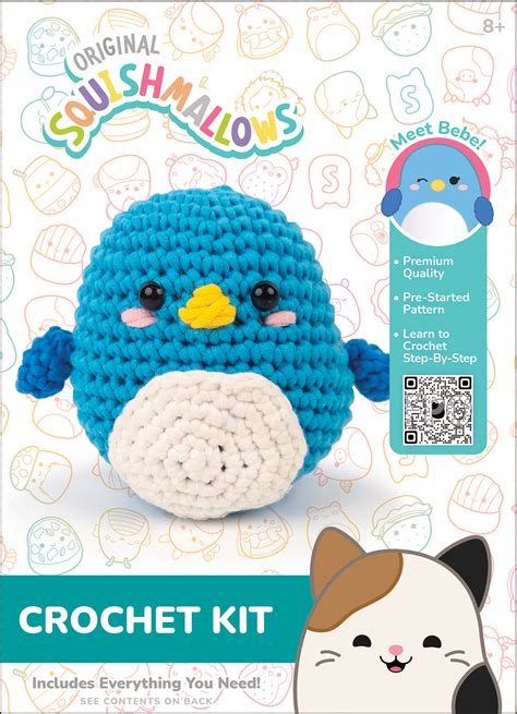 Squishmallow Crochet Kit Bebe Penguin – The Good Toy Group
