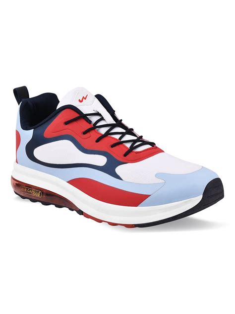 Buy Running Shoes For Men: Renegade-Wht-L-Sky | Campus Shoes