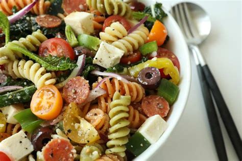 Rainbow Pasta Salad Recipe - Food.com