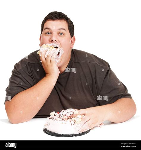 Fat People Eating Birthday Cake