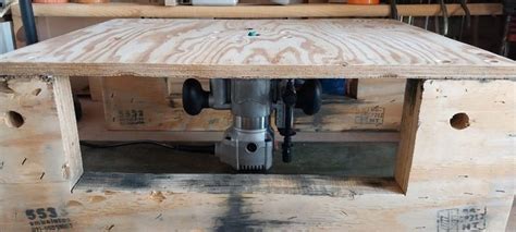 How to Make a Simple Router Table 的图像结果