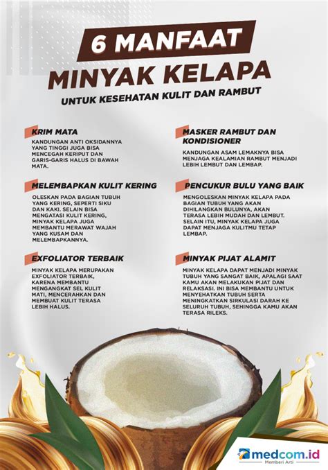 manfaat minyak kelapa untuk rambut