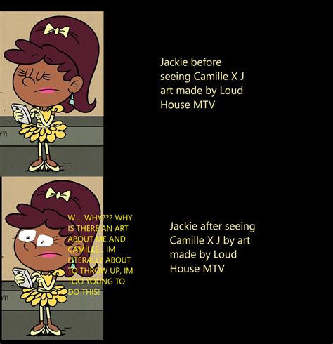 Jackie's reaction to seeing R34 of her and Camille by lolyru on DeviantArt