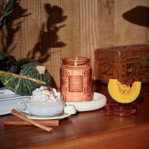 Voluspa Spiced Pumpkin Latte Large Jar Candle, 510g (nytt design ...