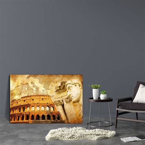 Roman Empire Canvas Painting Synthetic Frame – ArtzFolio.com