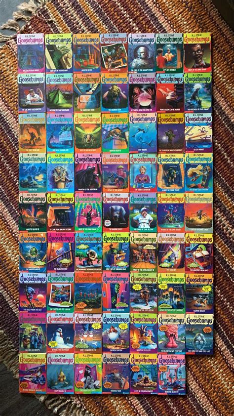 My collection of the original 62 is complete! : r/GooseBumps