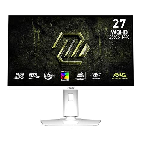 MSI MAG 274QRFW X32 Gaming Monitor 27" 2560 x 1440 (QHD), 320Hz ...