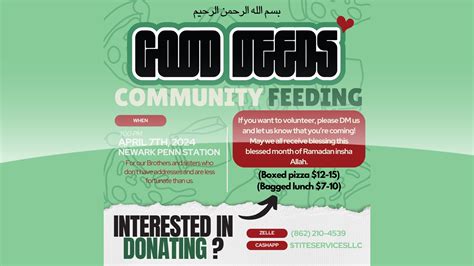 Good Deeds Community Feeding - UECNJ
