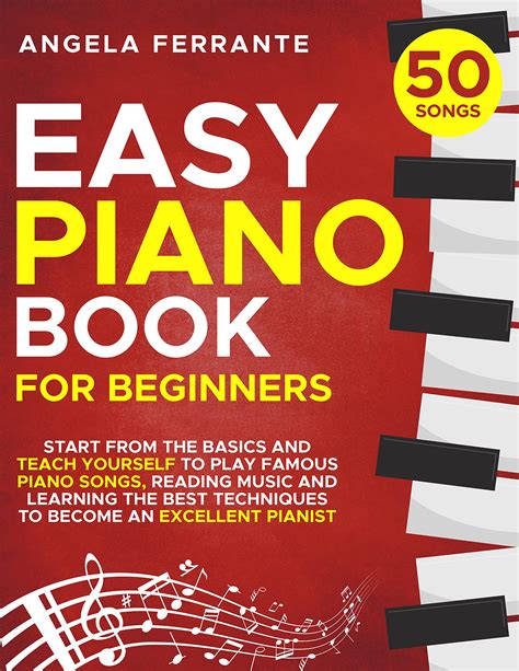 Easy piano book for beginners: Learn Simple Sheet Music of Holiday ...