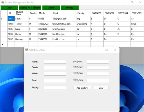 Image result for Student Management System ASP.NET Core C