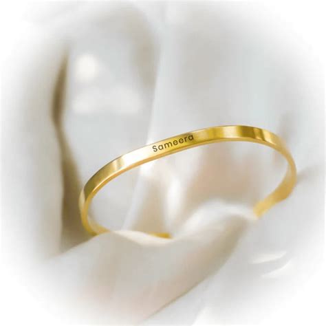 His & Hers Personalized Kada Set – Set of 2 Bracelets – Ampkrafts