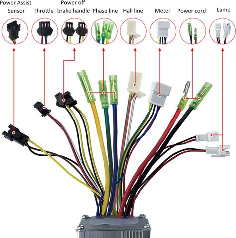 Buy Electric Bike Conversion Kit, Electric Bike Motor Controller 15A ...