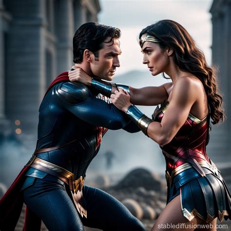 wonder woman fighting criminals Prompts | Stable Diffusion en línea