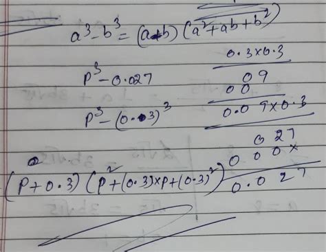 factorize p^3-0.027 - Brainly.in