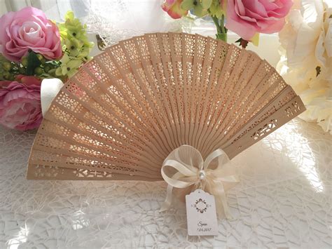 Wedding Hand Fan Sample, Wedding Favours, Wedding Guest Gifts, Wooden ...