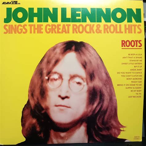 レア 米ADAM III盤LP Bell Sound Joe刻印 John Lennon / Sings The Great Rock And ...