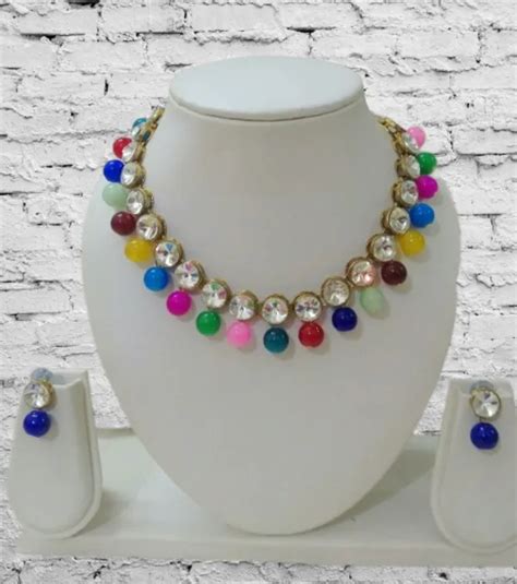 DHIVARA Multicolor Metal Jewellery Set For Women Price in India - Buy ...
