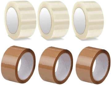 Flipkart.com | YAJNAS 3 Inch 100 Meters, Pack of 1 brown tape, 50 ...