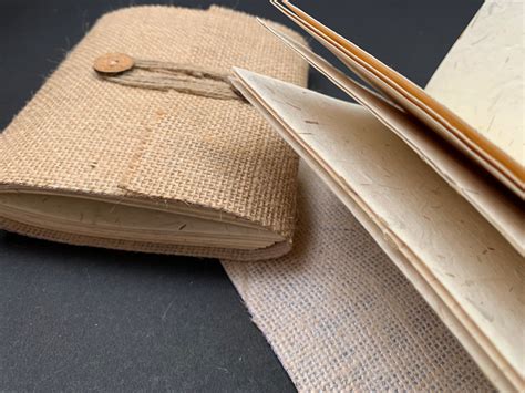 Square Handmade Paper Journal – BRWN
