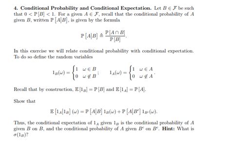 Image result for Conditional Expectation