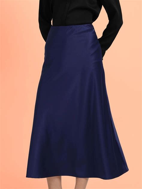 Buy Satin Skirts for Women Online from Top Brands at upto 50% off