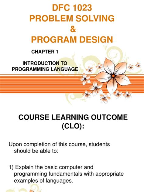 Principles of Computer Programming Level 3 Notes First Chapter 的图像结果