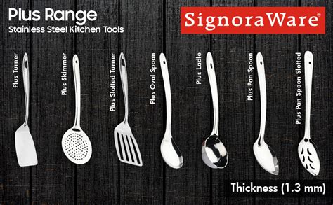 Buy Signora Ware Stainless Steel(Food Grade) Heavy Gauge(1.3 MM) Plus ...