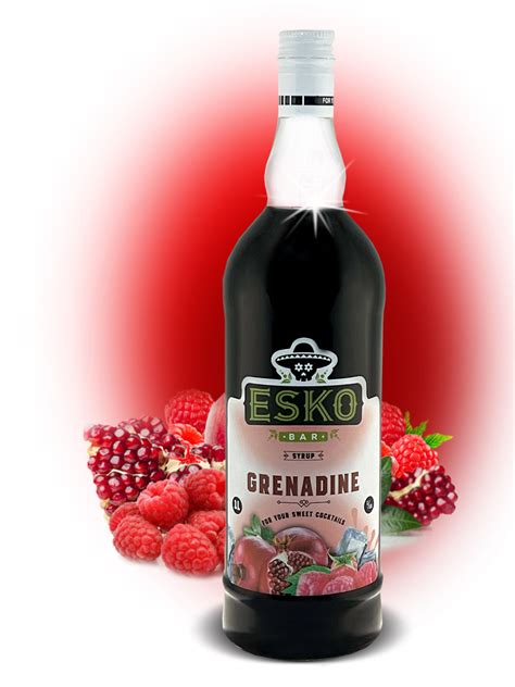 Сироп Esko Bar Grenadine (1L) - купить с доставкой по выгодным ценам в ...