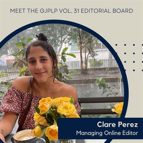 Clare is a rising 3L from Chicago, IL and attended Swarthmore College ...