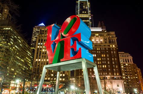 The Love statue in the Love Park Philadelphia | Philly SpotLight