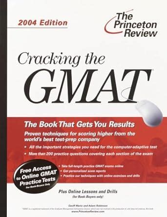 Buy Cracking the GMAT, 2004 Edition (Graduate Test Prep) Book Online at ...