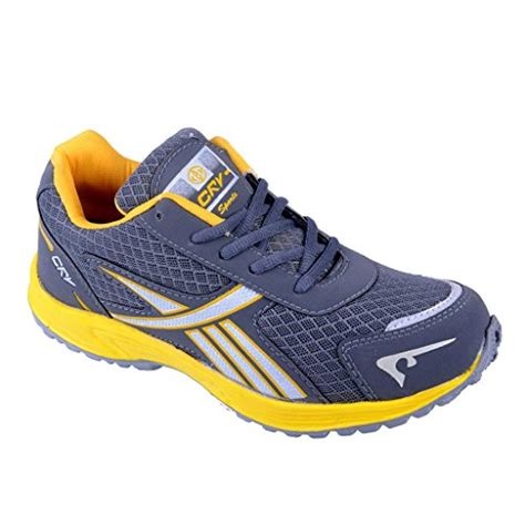 Buy Porcupine Men's Grey Mesh Running Shoes '10 UK/IN' at Amazon.in